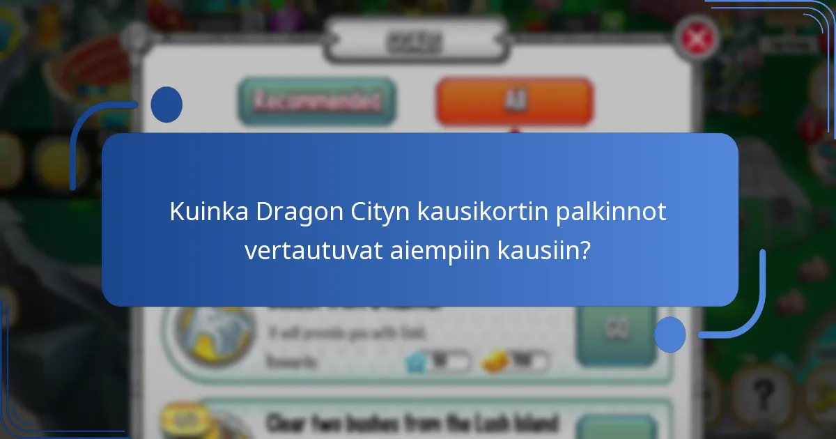 Kuinka Dragon Cityn kausikortti parantaa pelitapaa?