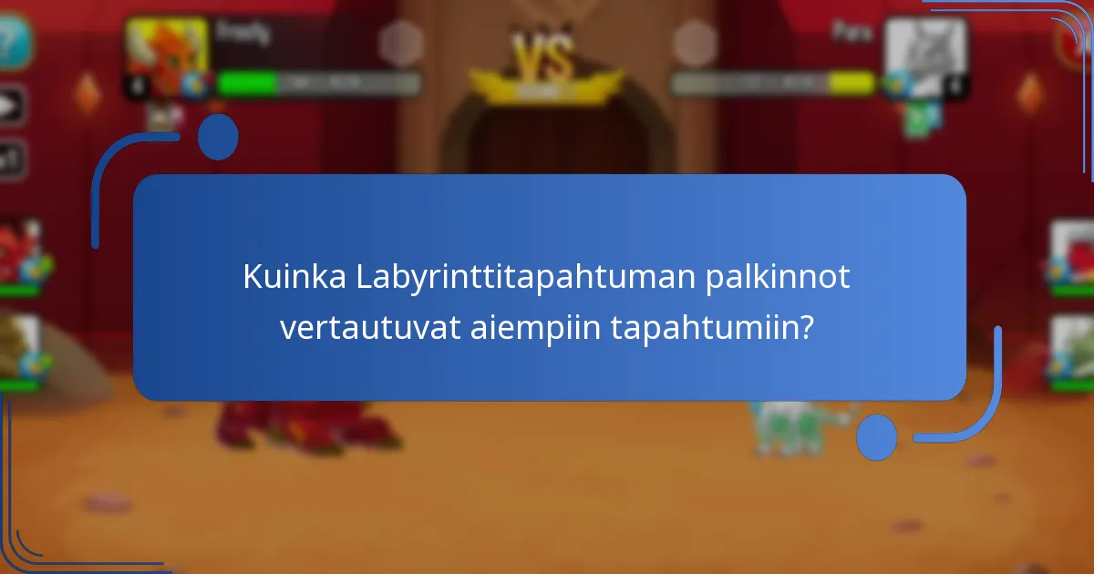 Mikä on tapahtumavaluutta, jota käytetään Labyrinttitapahtumassa?