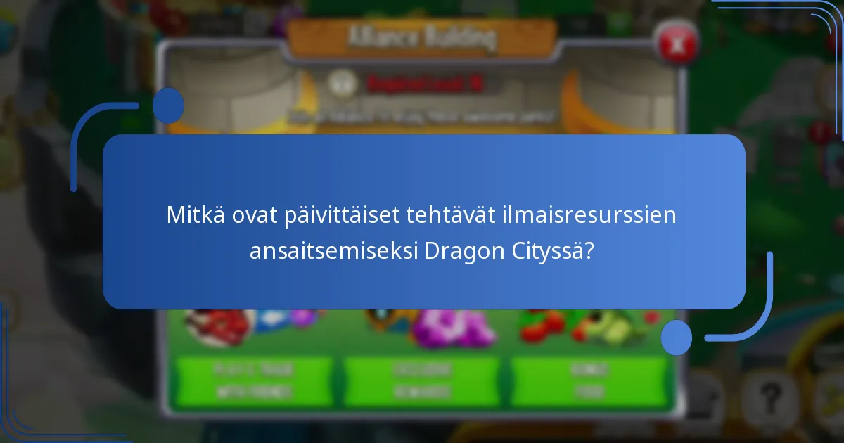 Kuinka päivittäiset ilmaiset palkinnot vaikuttavat pelielämään Dragon Cityssä?